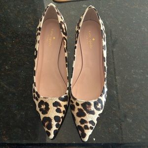 Kate Spade Calf Hair Leopard Heels - 9.5 size